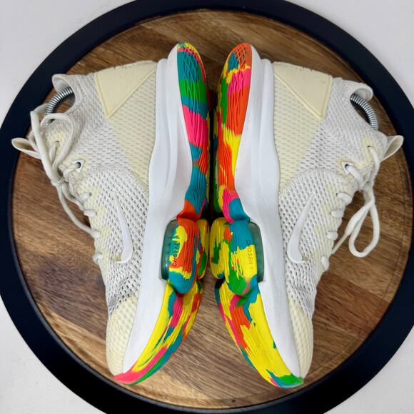 Nike LeBron James Witness 4 Sneakers Shoes CD0188-102 White/Camo - Picture 5 of 7